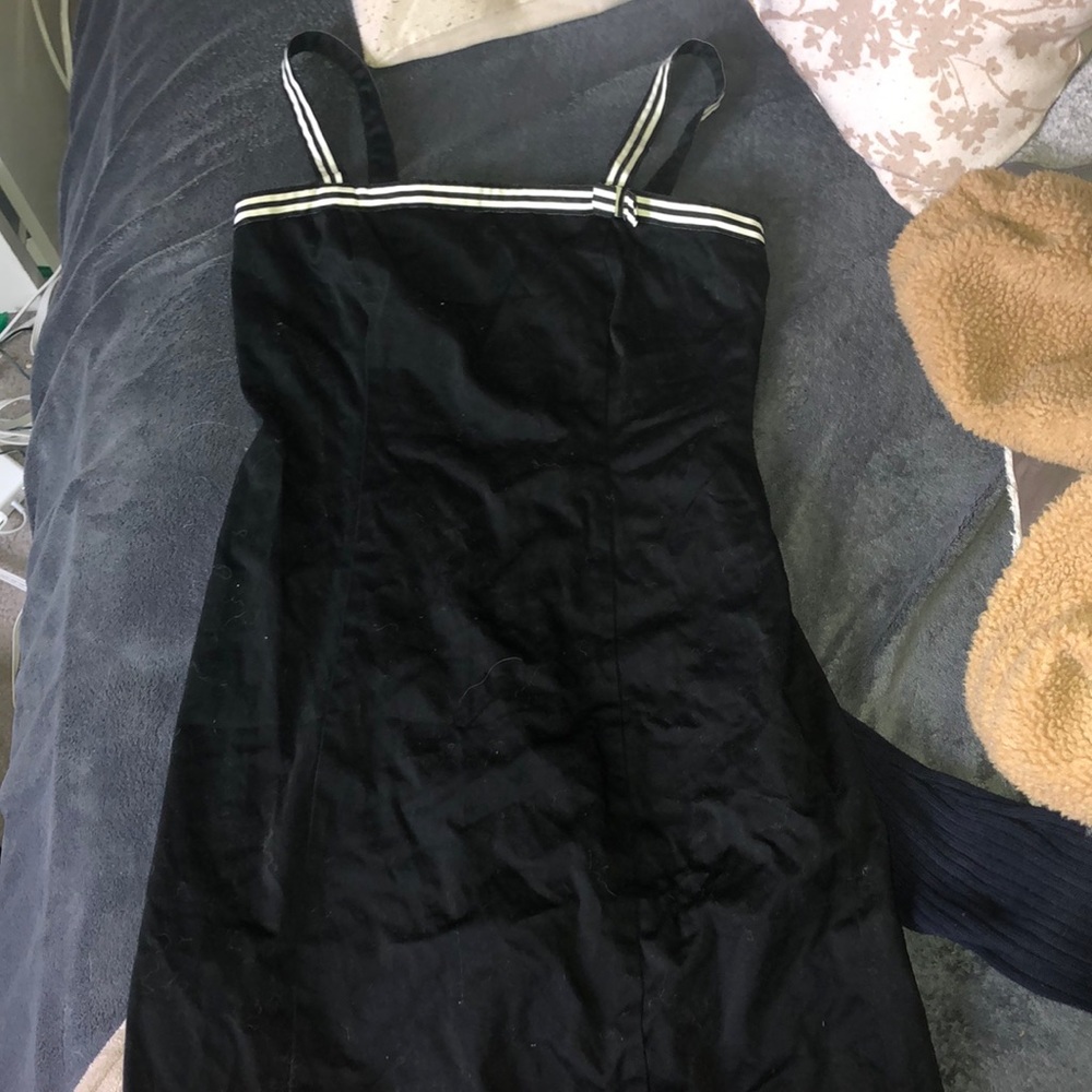 Anne Taylor mini black dress